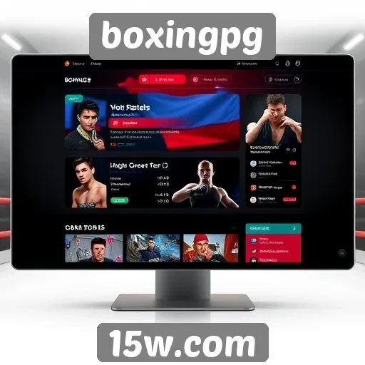 Melhorias na interface do usuário no boxingpg